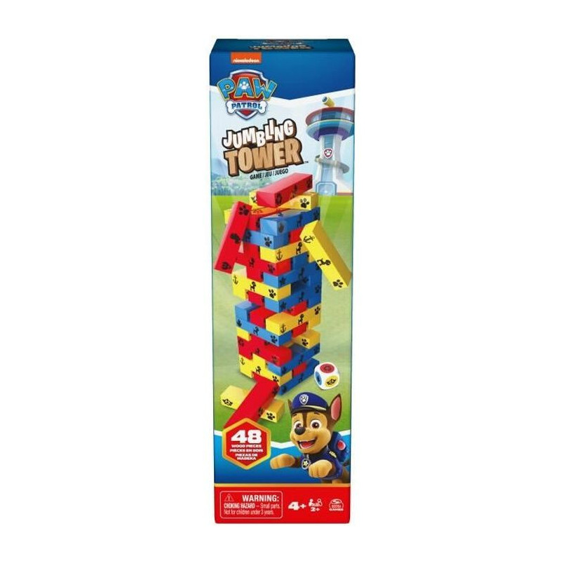 SPIN MASTER TOUR JENGA Paw Patrol