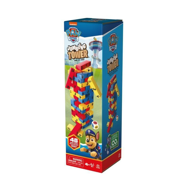 SPIN MASTER TOUR JENGA Paw Patrol