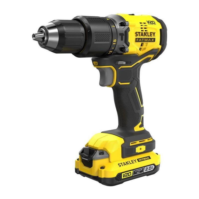 Brushless impact drill driver 60 Nm - Lithium 18V - 2 Batteries 2Ah -