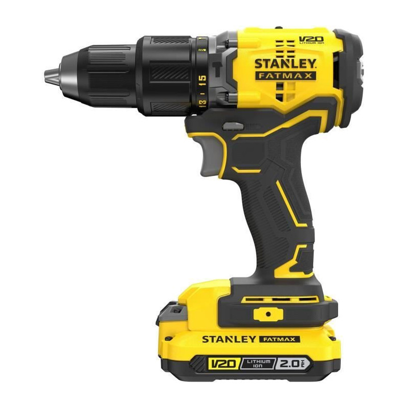 Brushless impact drill driver 60 Nm - Lithium 18V - 2 Batteries 2Ah -