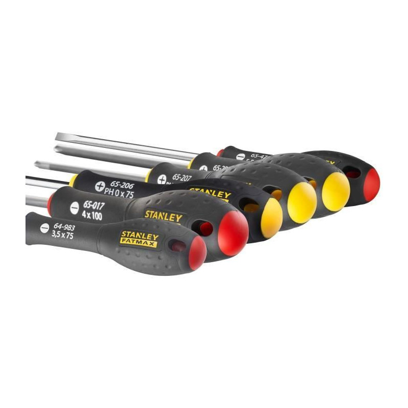 Set of 6 Screwdrivers - STANLEY FATMAX - FMHT0-62626 - Electrician + P