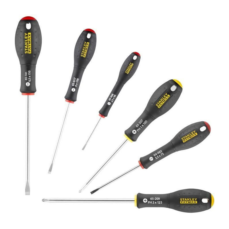 7 Piece Screwdriver Set - STANLEY FATMAX - FMHT0-62627 - Electrician +