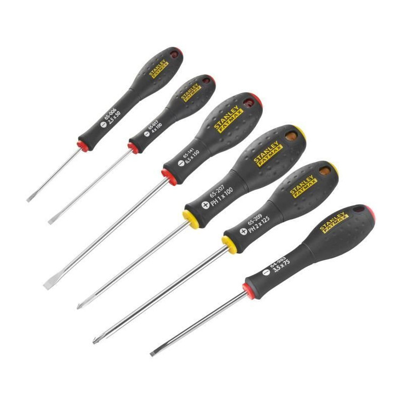 7 Piece Screwdriver Set - STANLEY FATMAX - FMHT0-62627 - Electrician +