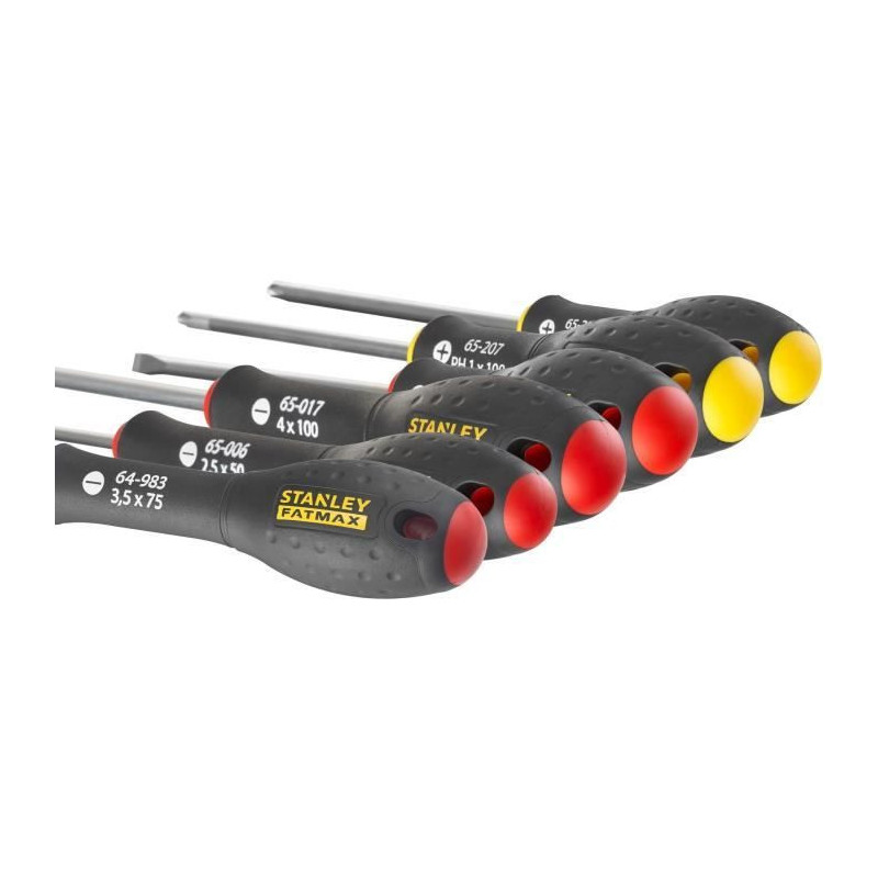 7 Piece Screwdriver Set - STANLEY FATMAX - FMHT0-62627 - Electrician +