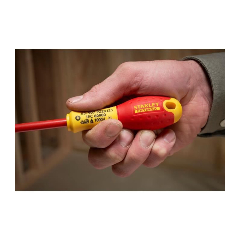 Set of 2 Screwdrivers - STANLEY FATMAX - FMHT0-62649 - Insulated Termi