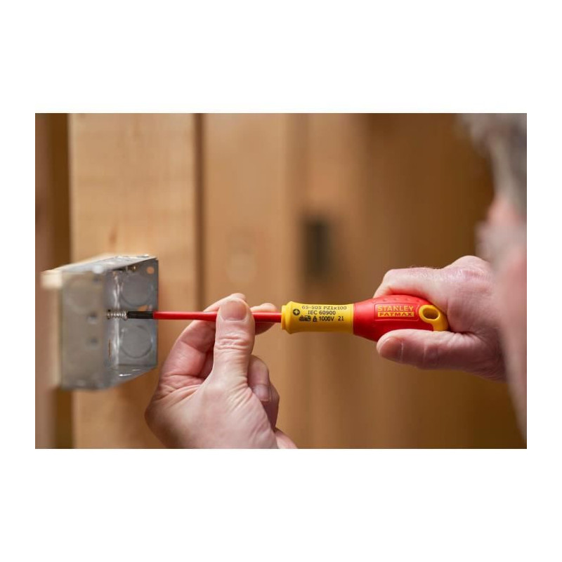 Set of 2 Screwdrivers - STANLEY FATMAX - FMHT0-62649 - Insulated Termi
