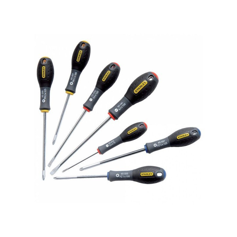 7 Piece Screwdriver Set - STANLEY FATMAX - 0-65-438 - Electrician + Me