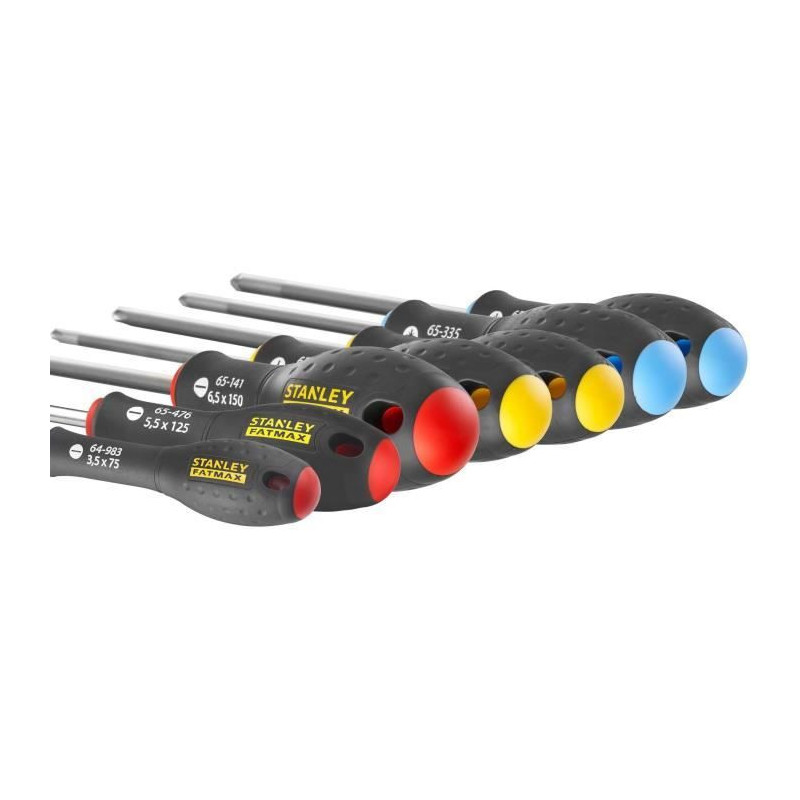 7 Piece Screwdriver Set - STANLEY FATMAX - 0-65-438 - Electrician + Me