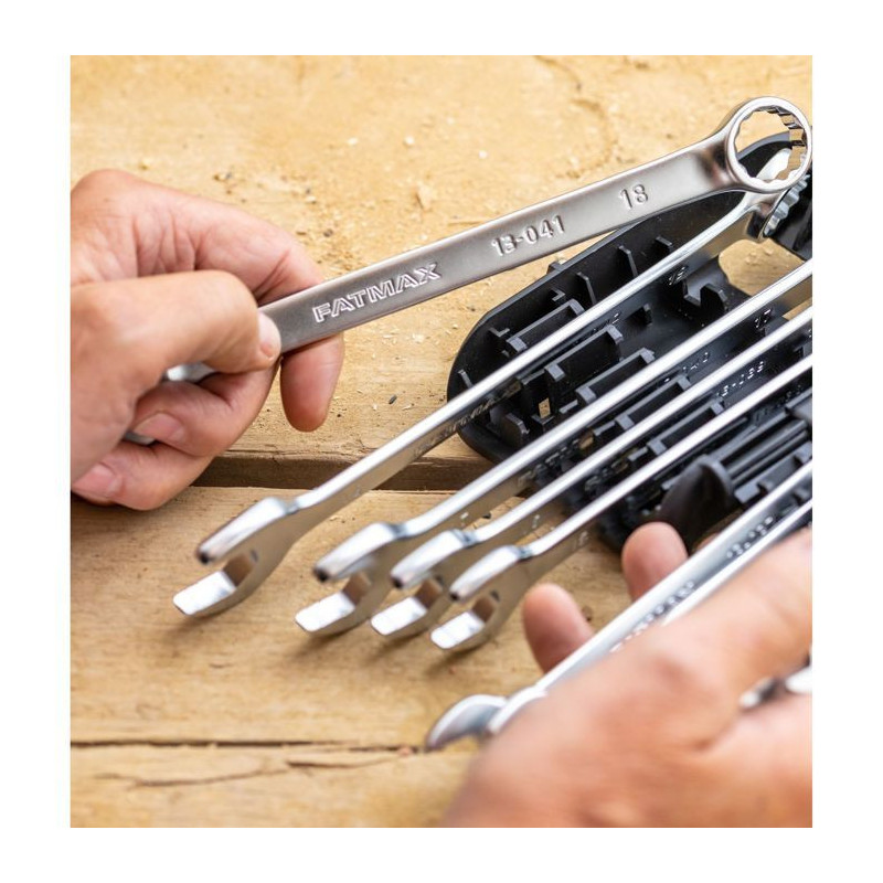 STANLEY FATMAX REVERSIBLE RATCHET WRENCHES FATMAX - 7 PCS SET