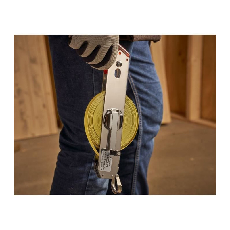 Measure - STANLEY - 1-34-477 - Long - 30 mx 12.7 mm - Steel Tape - Mab