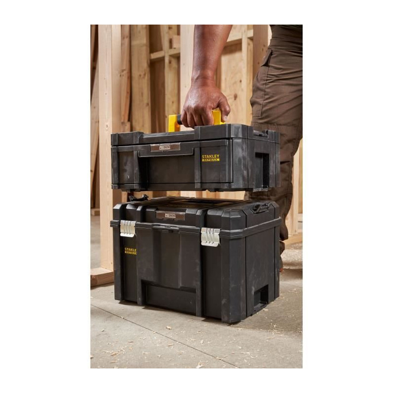STANLEY Tstak-Fatmax Large Drawer Case with 6 Removable Compartments 9