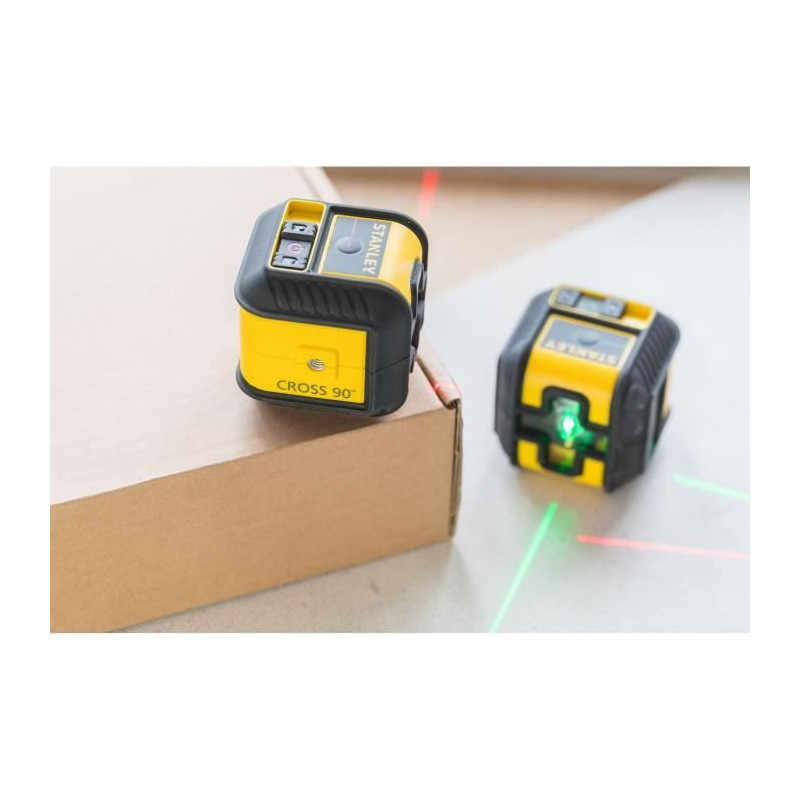 STANLEY LEVEL LASER CROSS + SQUARE CROSS90 - RED
