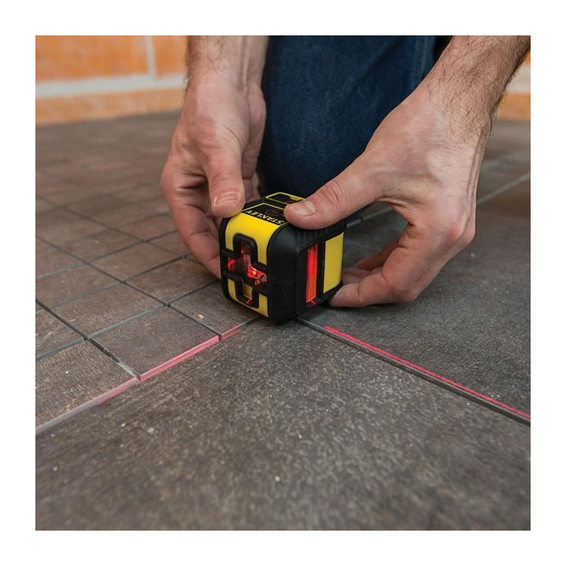 STANLEY LEVEL LASER CROSS + SQUARE CROSS90 - RED