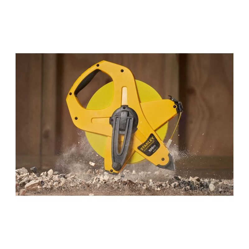 STANLEY Tape Measure 100mx12,7mm Powerwinder