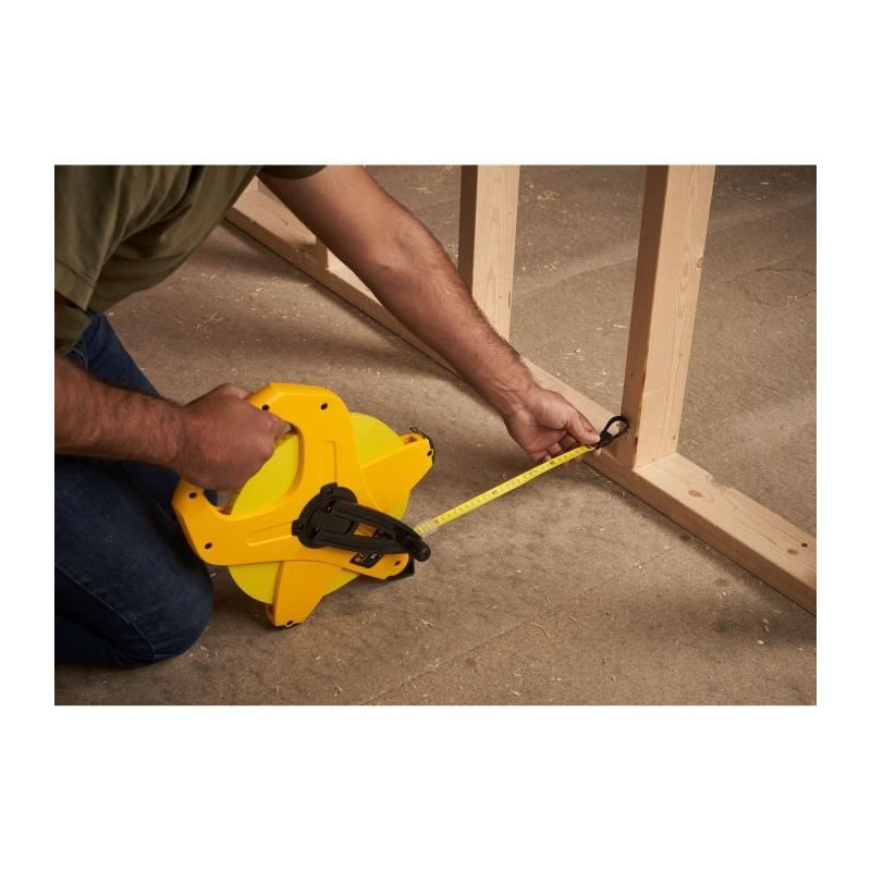 STANLEY Tape Measure 100mx12,7mm Powerwinder