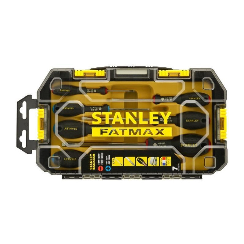 Toughbox Case - STANLEY FATMAX - FMHT65425-2 - 7 Screwdrivers