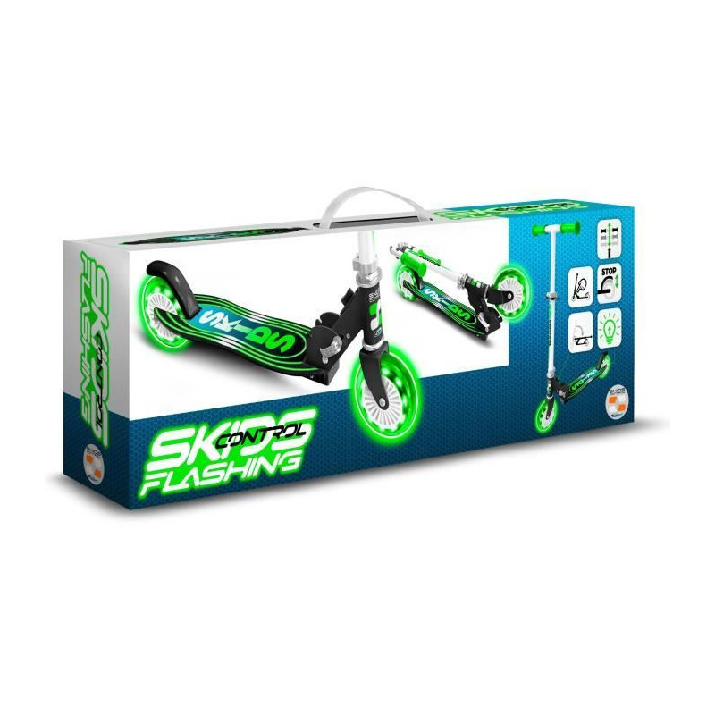 STAMP SKIDS CONTROL folding scooter with light wheels