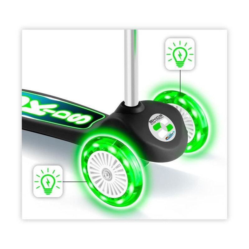 STAMP 3 wheel balance scooter SKIDS CONTROL light wheels