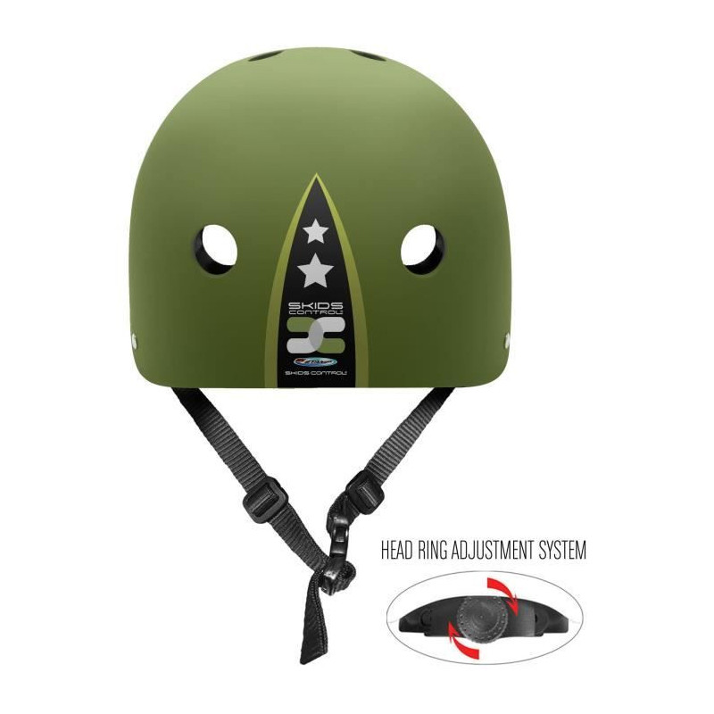 STAMP - Skate Helmet - Skids Control Military Star