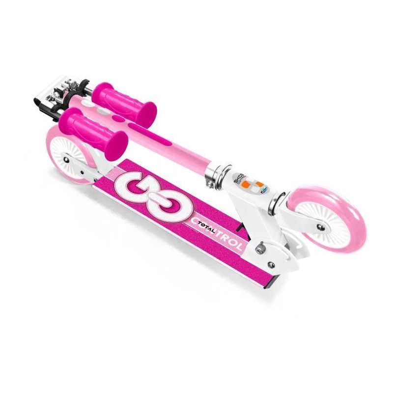 Foldable scooter - STAMP - SKIDS CONTROL - Pink
