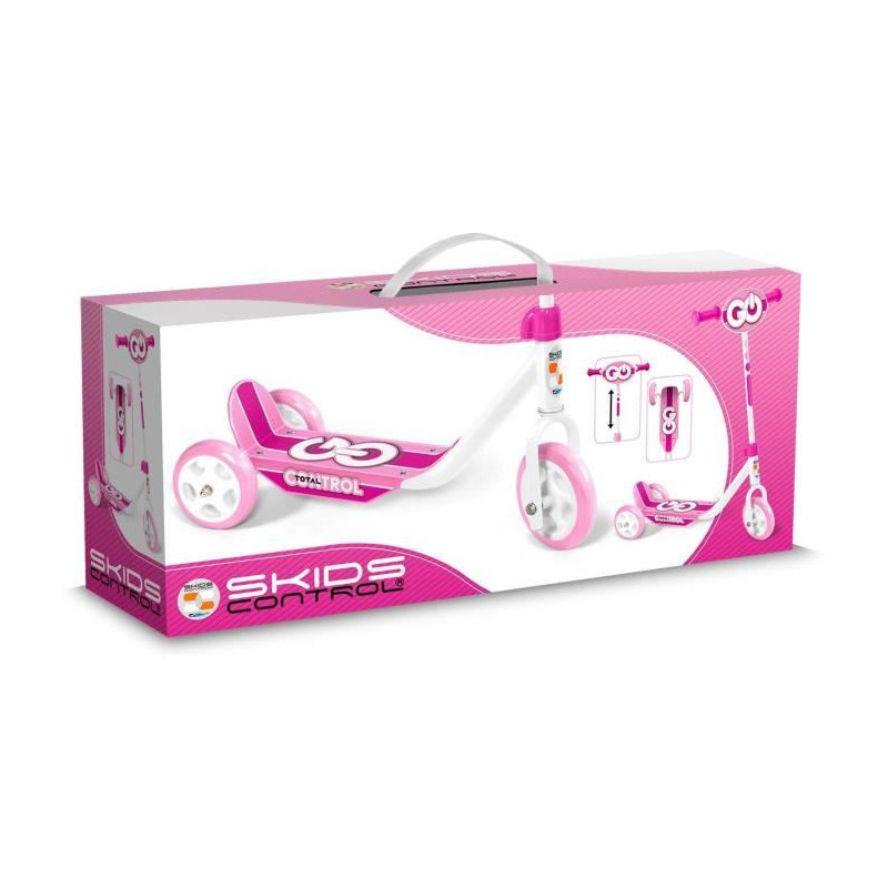 3-wheel scooter - STAMP - SKIDS CONTROL - Pink