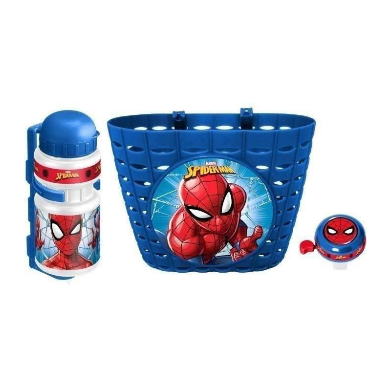 Spider-Man Set Corbeille + Bog + Sonnette