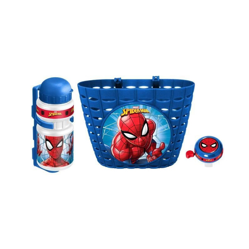 Spider-Man Set Corbeille + Bog + Sonnette