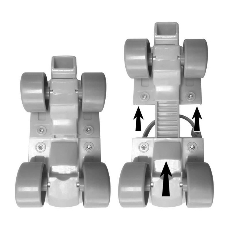 STAMP - Set Roller skates with knee pads - Spidey