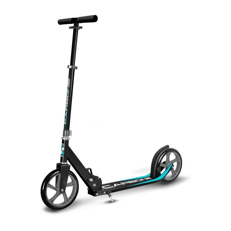 200mm adjustable folding scooter with kickstand - SKIDS CONTROL CARBON