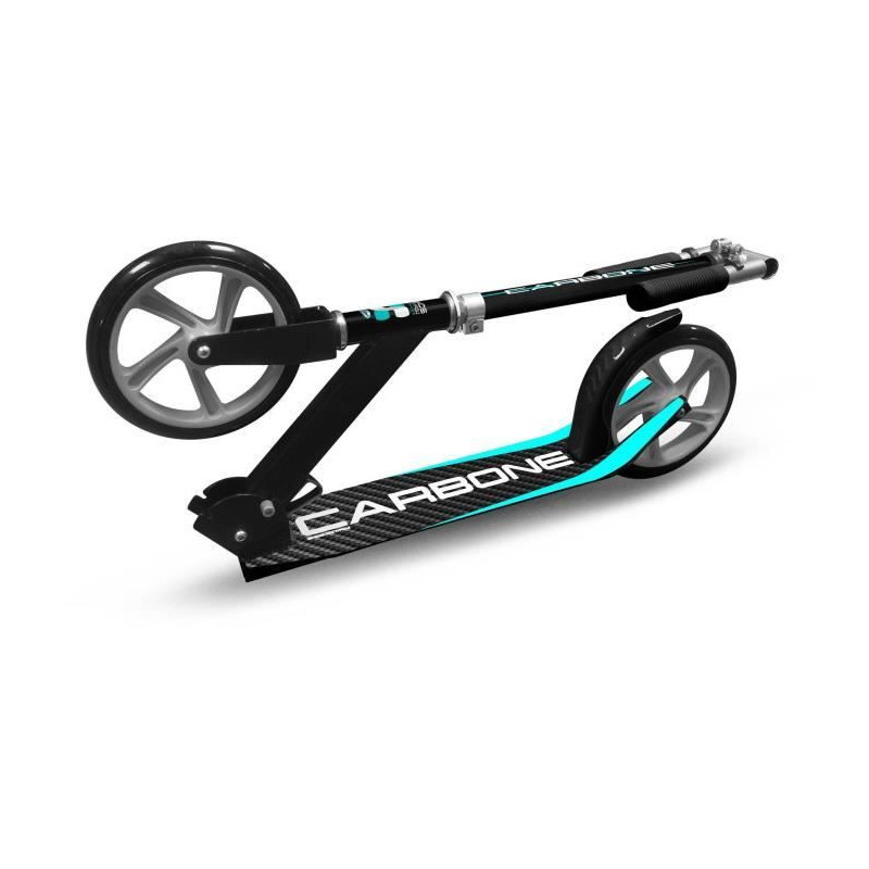200mm adjustable folding scooter with kickstand - SKIDS CONTROL CARBON