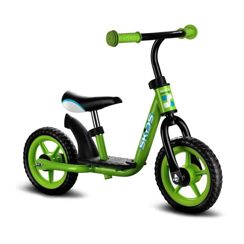SKIDS CONTROL Balance bike with footrest - Green