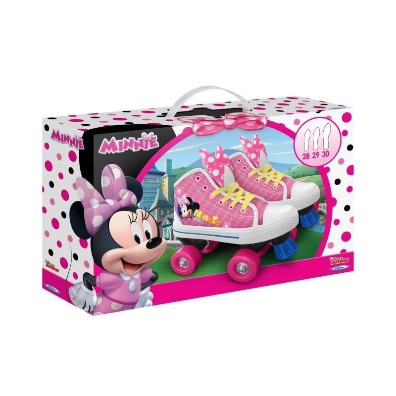 DISNEY MINNIE Quad Roller Skates - Size 29