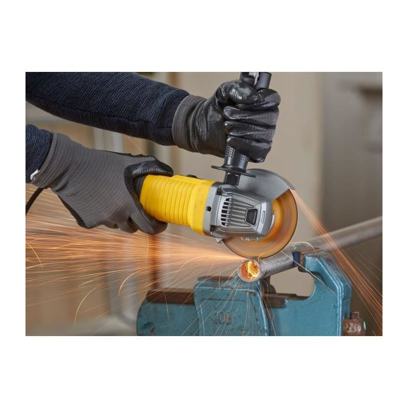 STANLEY FATMAX Angle Grinder - FMEG210-QS - 850W 115 mm - Yellow / Bla