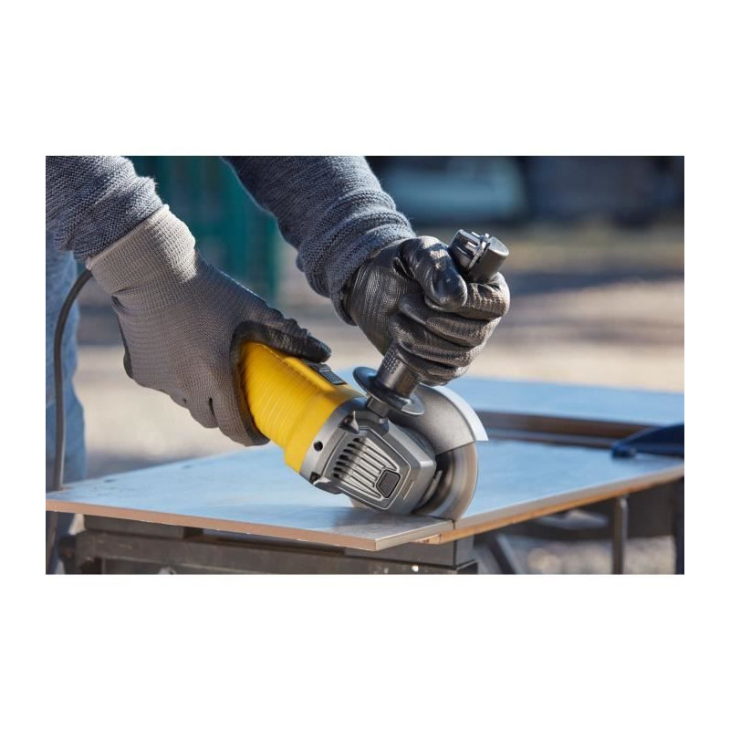 STANLEY FATMAX Angle Grinder - FMEG210-QS - 850W 115 mm - Yellow / Bla