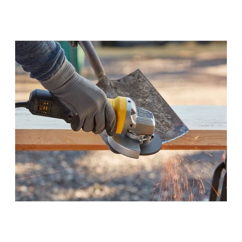 STANLEY FATMAX Angle Grinder - FMEG210-QS - 850W 115 mm - Yellow / Bla