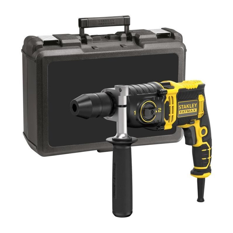 Impact drill - STANLEY FATMAX - FMEH850K-QS - 850W - 13mm - 2 speeds