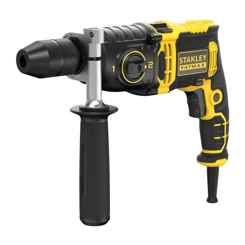Impact drill - STANLEY FATMAX - FMEH850K-QS - 850W - 13mm - 2 speeds
