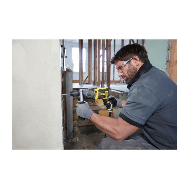 Impact drill - STANLEY FATMAX - FMEH850K-QS - 850W - 13mm - 2 speeds