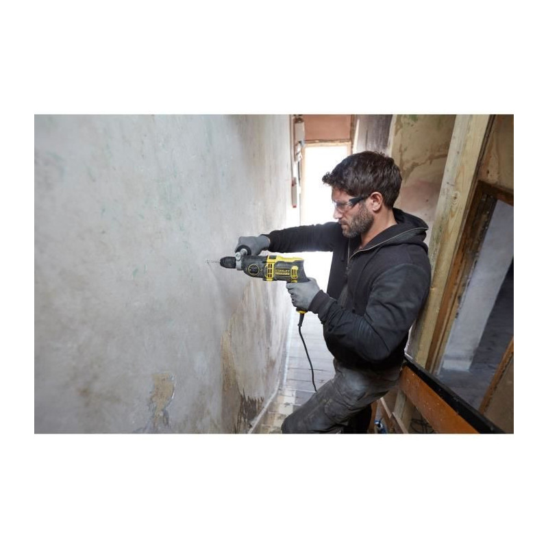 Impact drill - STANLEY FATMAX - FMEH850K-QS - 850W - 13mm - 2 speeds