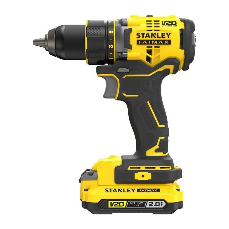 80 Nm Brushless Lithium 18V Drill Driver - 2 x 2Ah Batteries - STANLEY