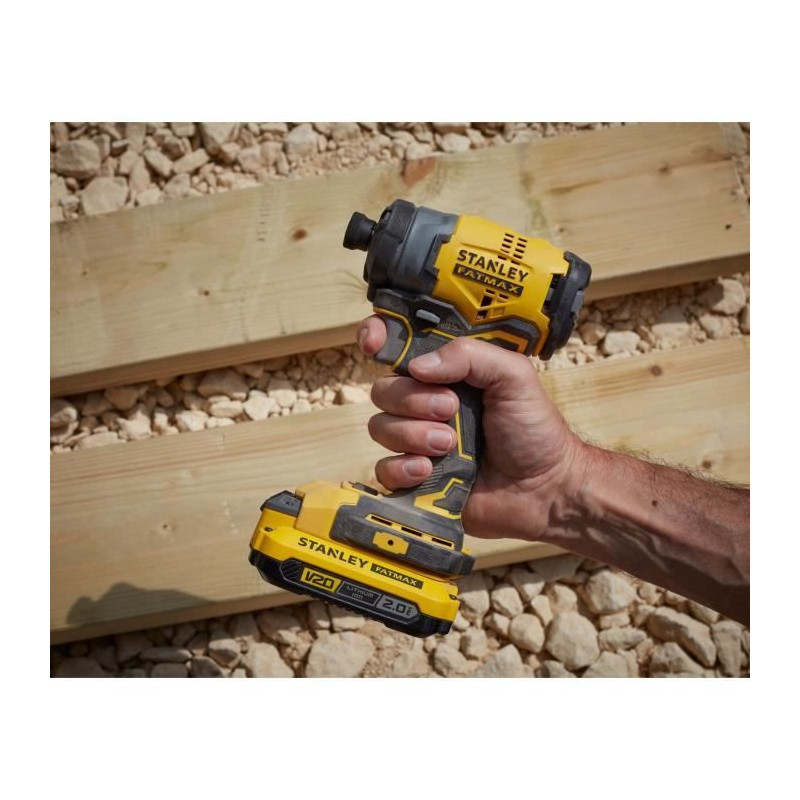 Impact screwdriver - STANLEY FATMAX V20 - SFMCF810D2K-QW - 170 Nm Brus