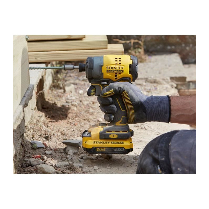 Impact screwdriver - STANLEY FATMAX V20 - SFMCF810D2K-QW - 170 Nm Brus