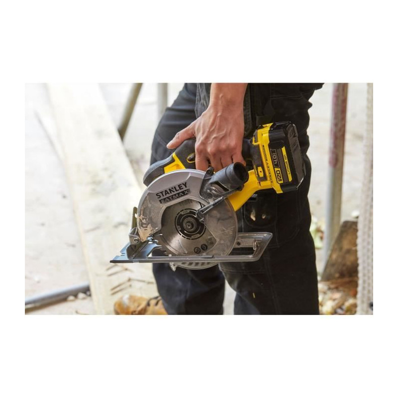 Circular Saw - STANLEY FATMAX V20 - SFMCS500B-XJ - 165 mm - Lithium 18