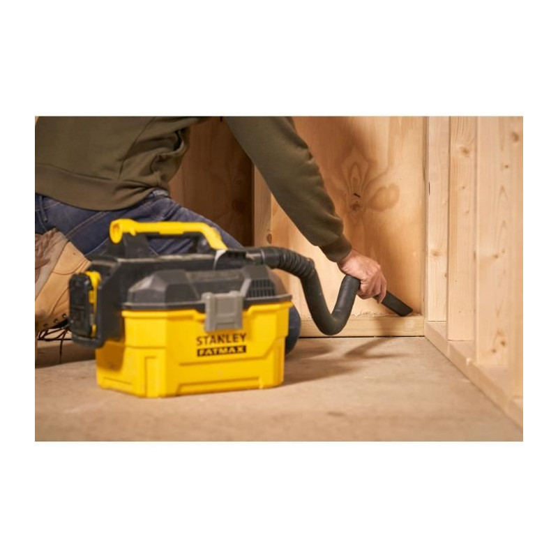Water and Dust Vacuum Cleaner - STANLEY FATMAX V20 - SFMCV002B-XJ - Li