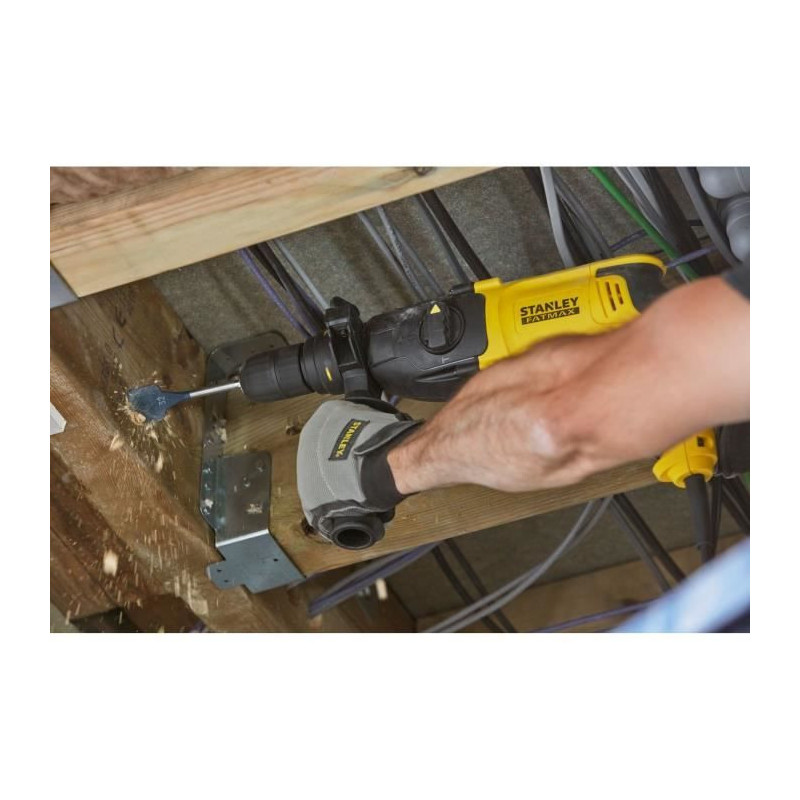 SDS+ hammer drill - STANLEY FATMAX V20 - SFMEH210K-QS - 2.4J - 800W