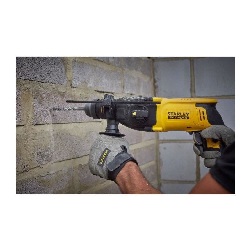 SDS+ hammer drill - STANLEY FATMAX V20 - SFMEH210K-QS - 2.4J - 800W