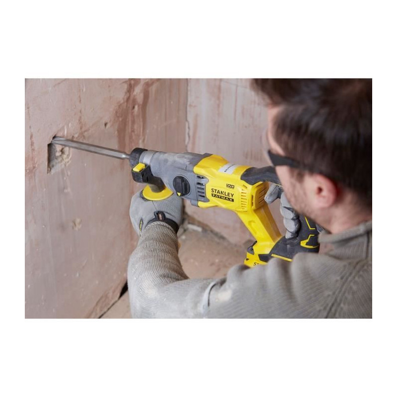 Stanley FatMax 18V SDS Plus Brushless Drill - 2 Joules - 2 4.0Ah Batte
