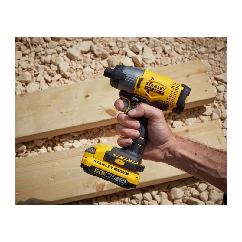 Impact screwdriver 165 Nm - 18V - 2800 rpm, 3100 cps/min, LED - V20 ra