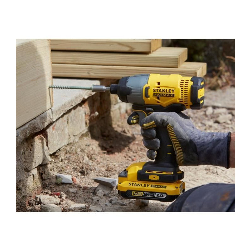 Impact screwdriver 165 Nm - 18V - 2800 rpm, 3100 cps/min, LED - V20 ra