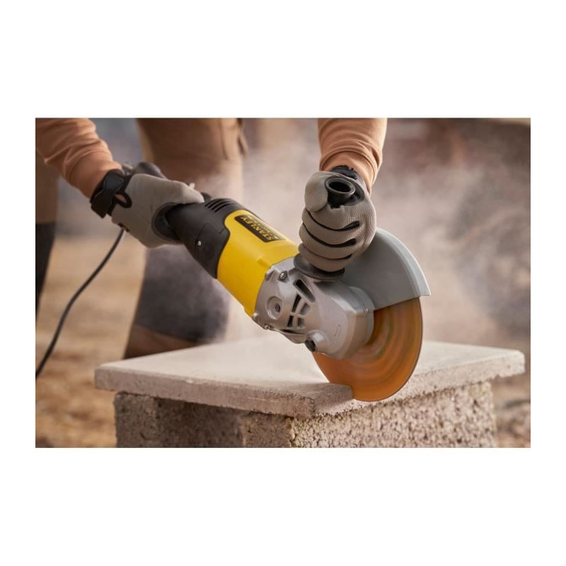 1-hand grinder 230mm - 2000W - Ø 230mm, 6500 rpm, 3-position side han